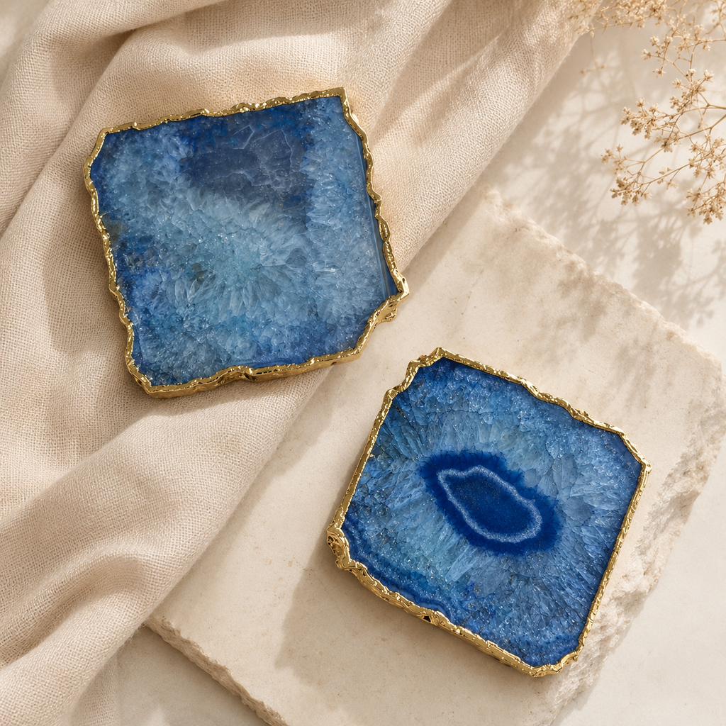 Indigo Blue Coaster Set