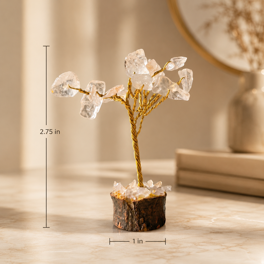 Clear Quartz Tree