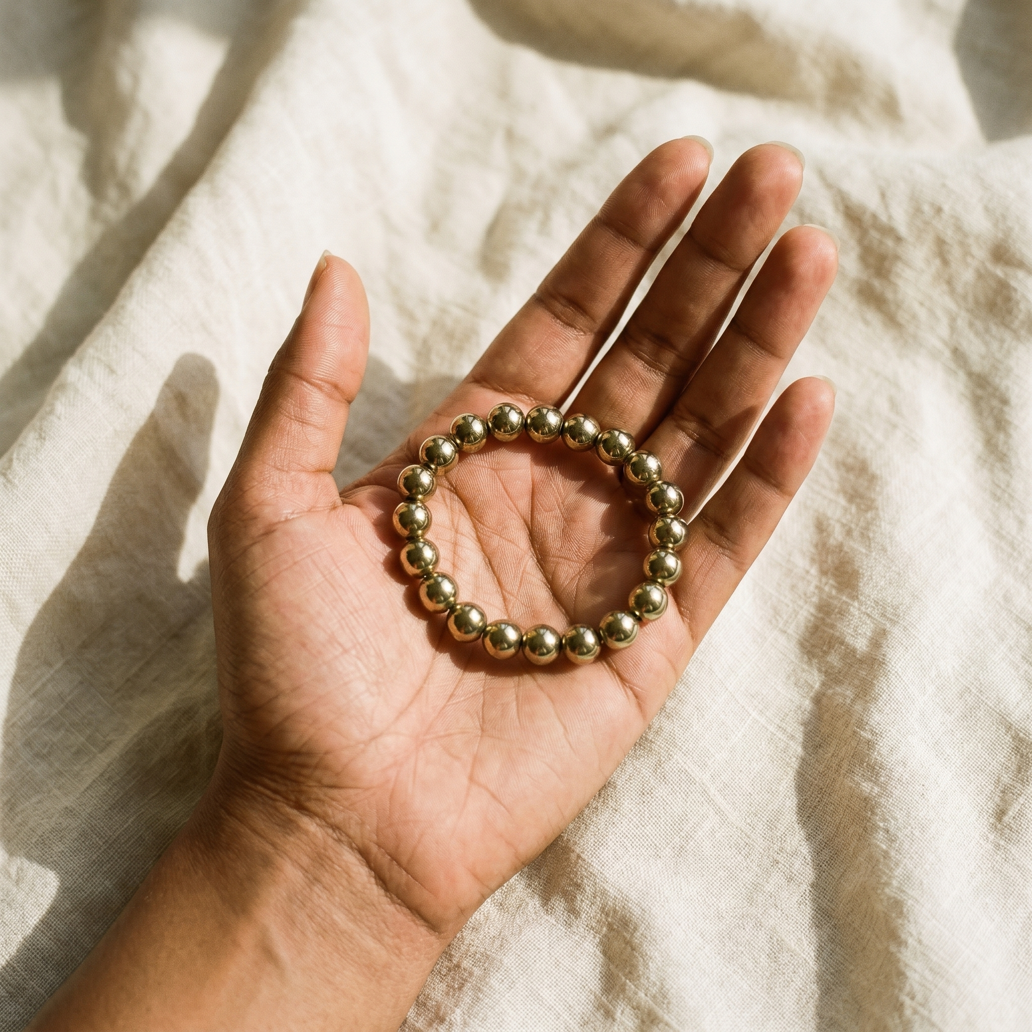 Golden Pyrite Bracelet