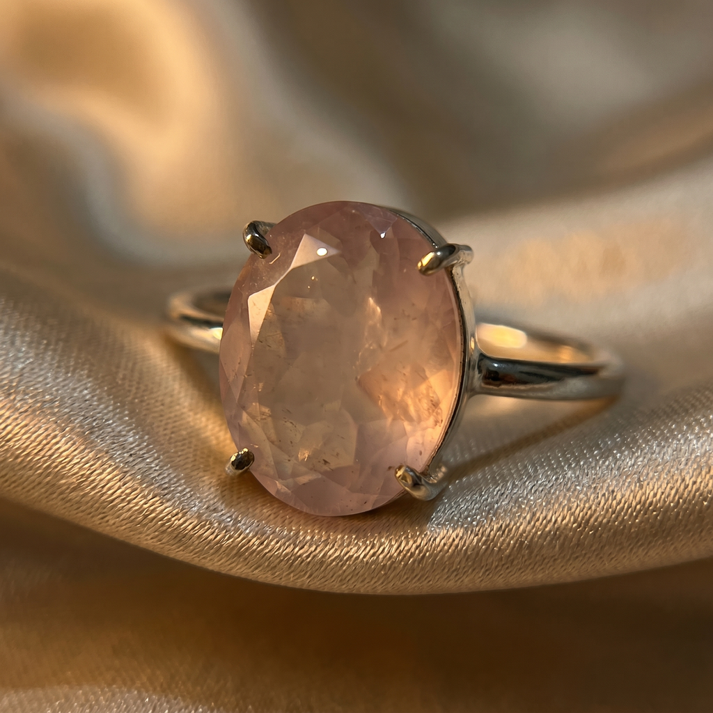 Rose Quartz Ring