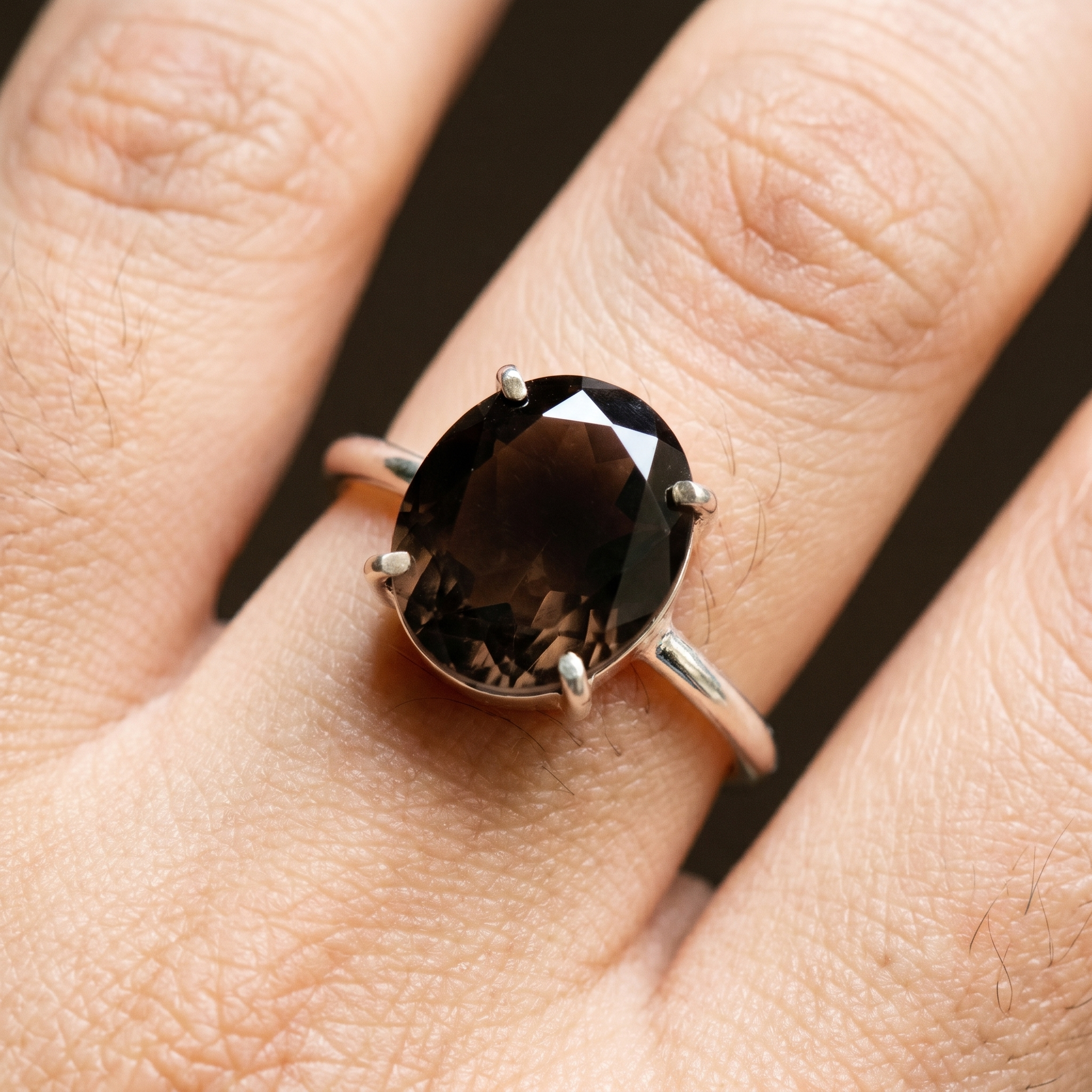 Smoky Quartz Ring