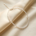 Clear Quartz Anklet