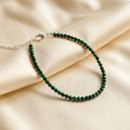 Malachite Anklet