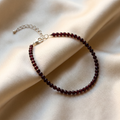 Garnet Anklet