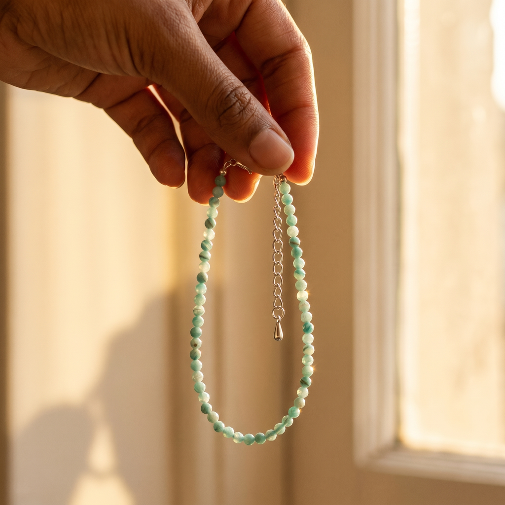 Amazonite Anklet