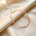 Rose Quartz Anklet
