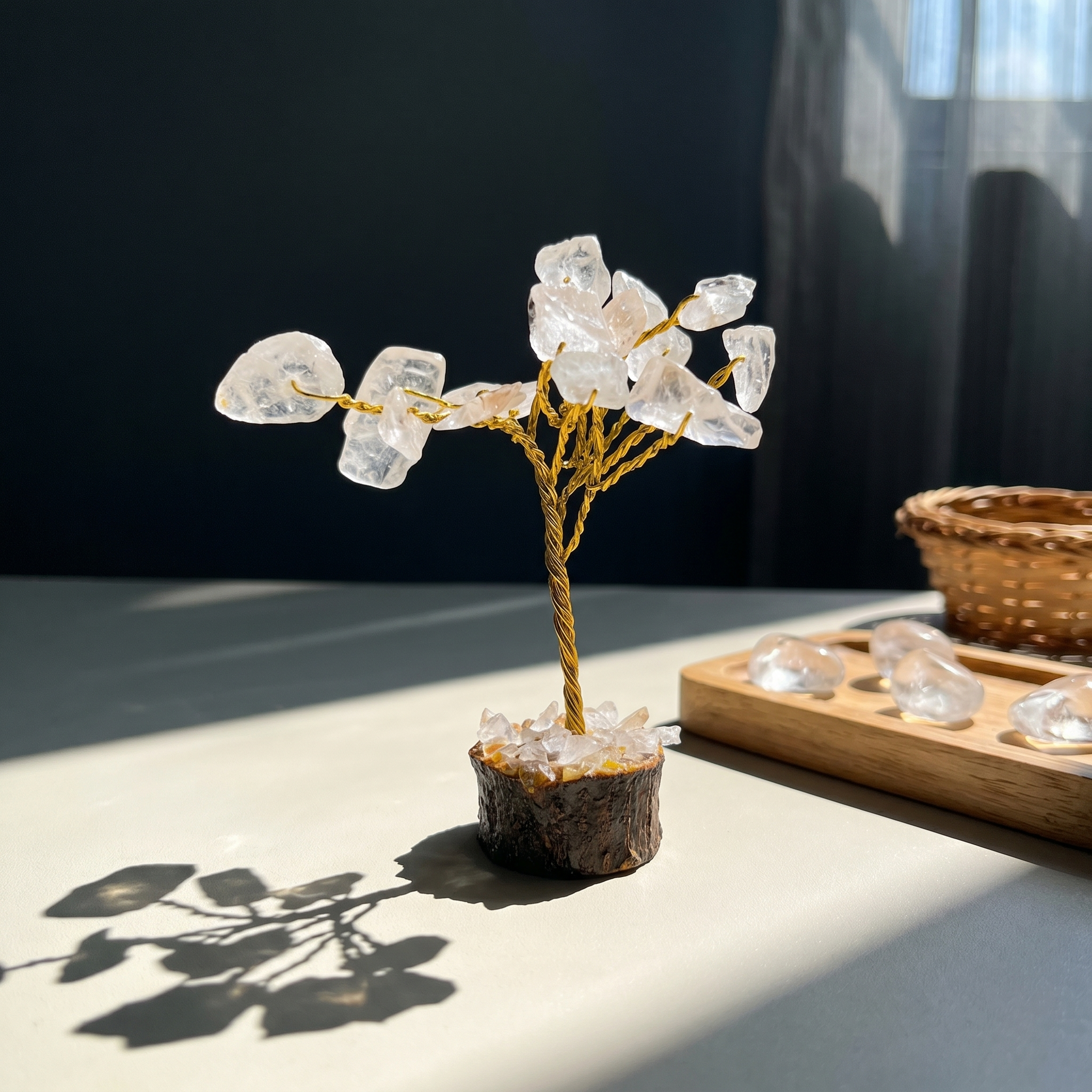 Clear Quartz Tree