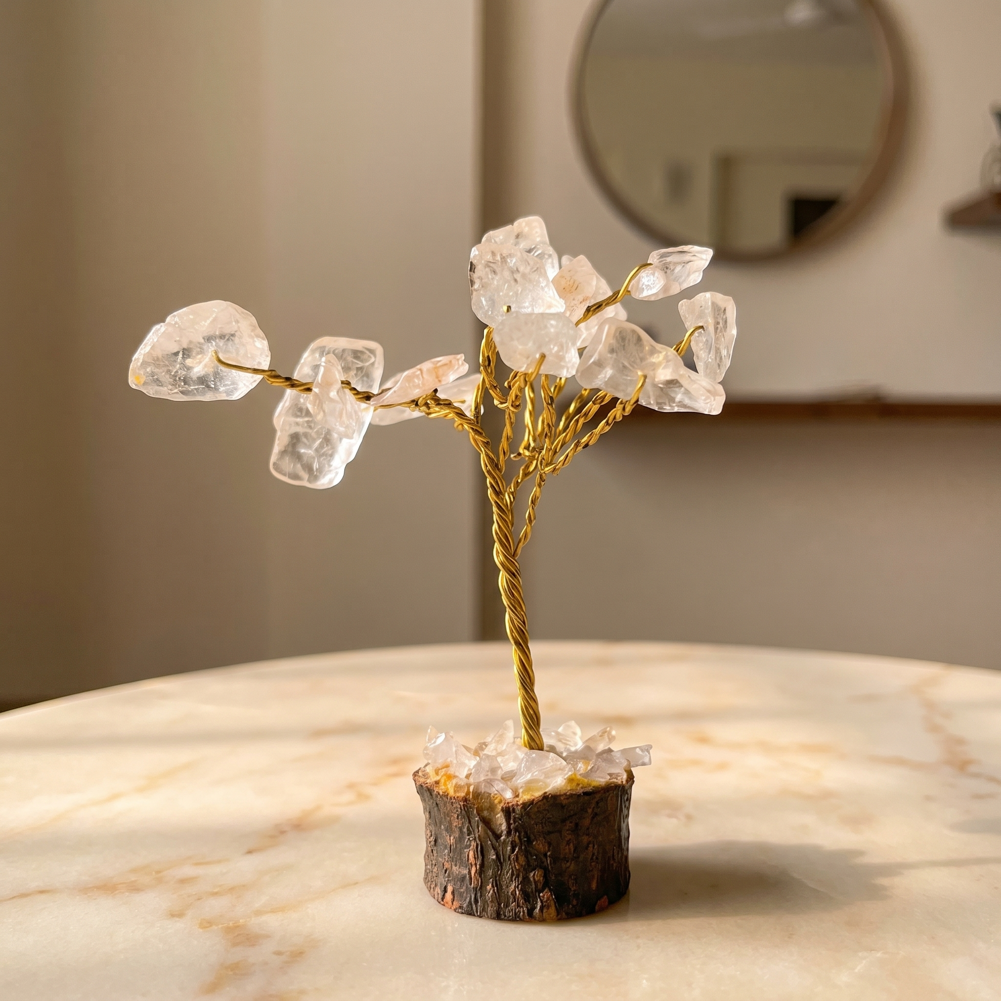 Clear Quartz Tree
