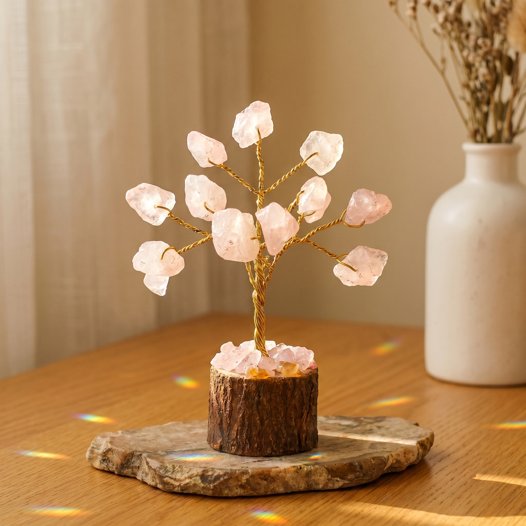 Rose Quartz Tree
