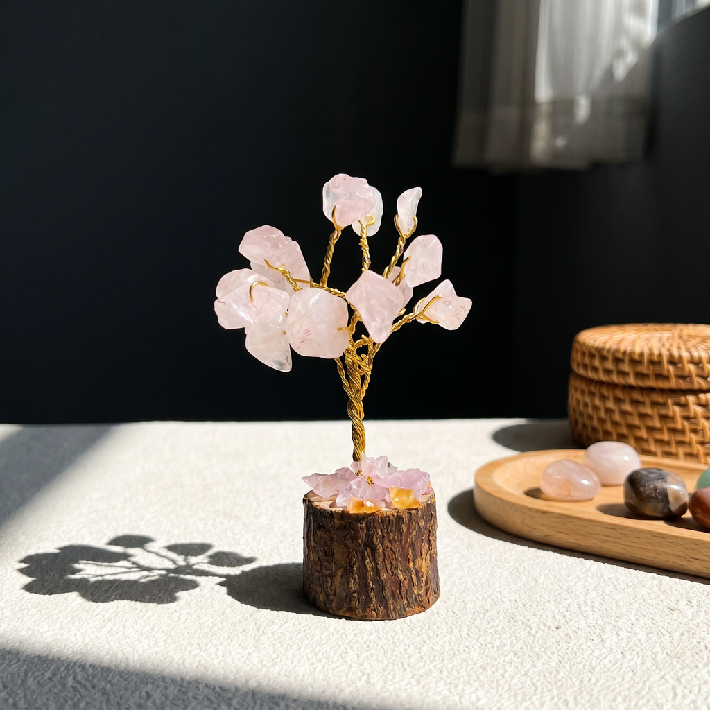 Rose Quartz Tree