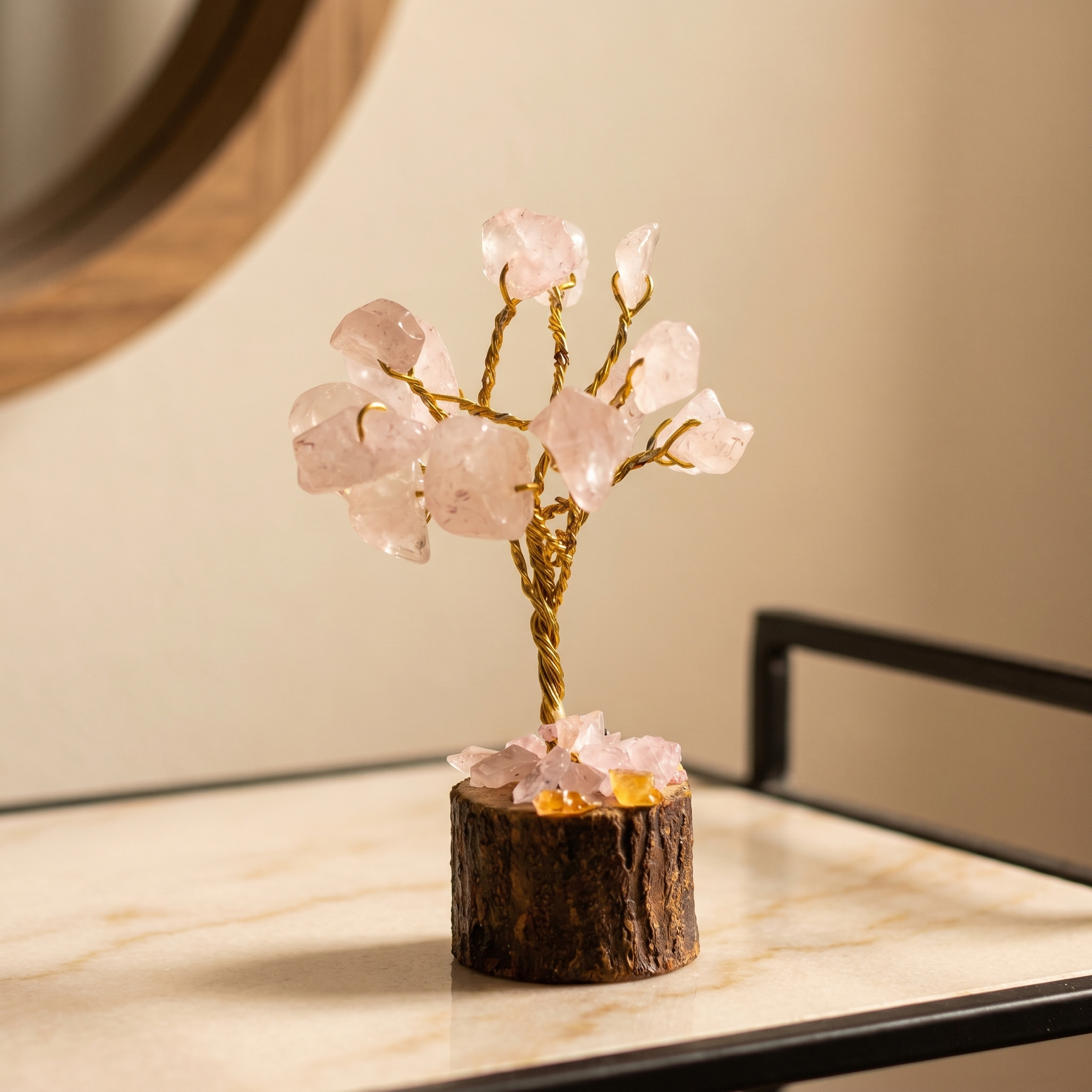Rose Quartz Tree