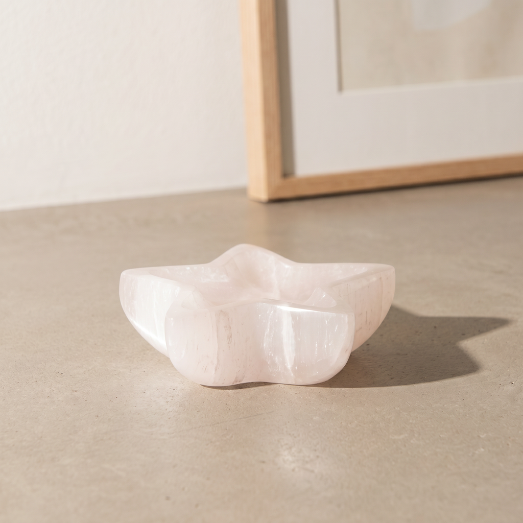 Star Selenite Bowl