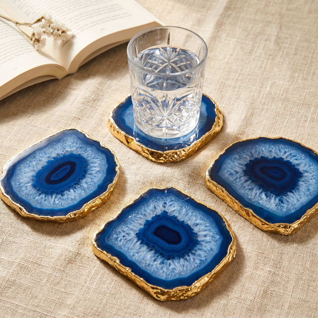 Indigo Blue Coaster Set