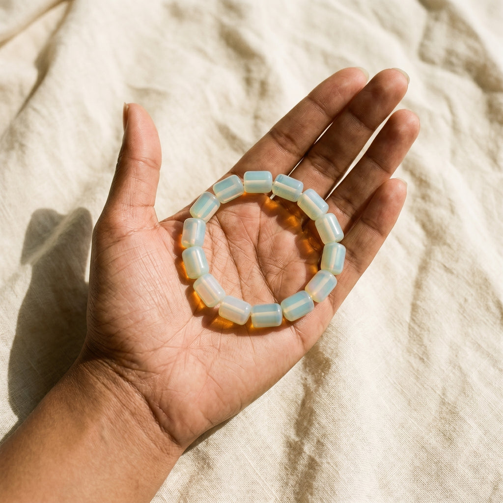Opal Barrel Bracelet