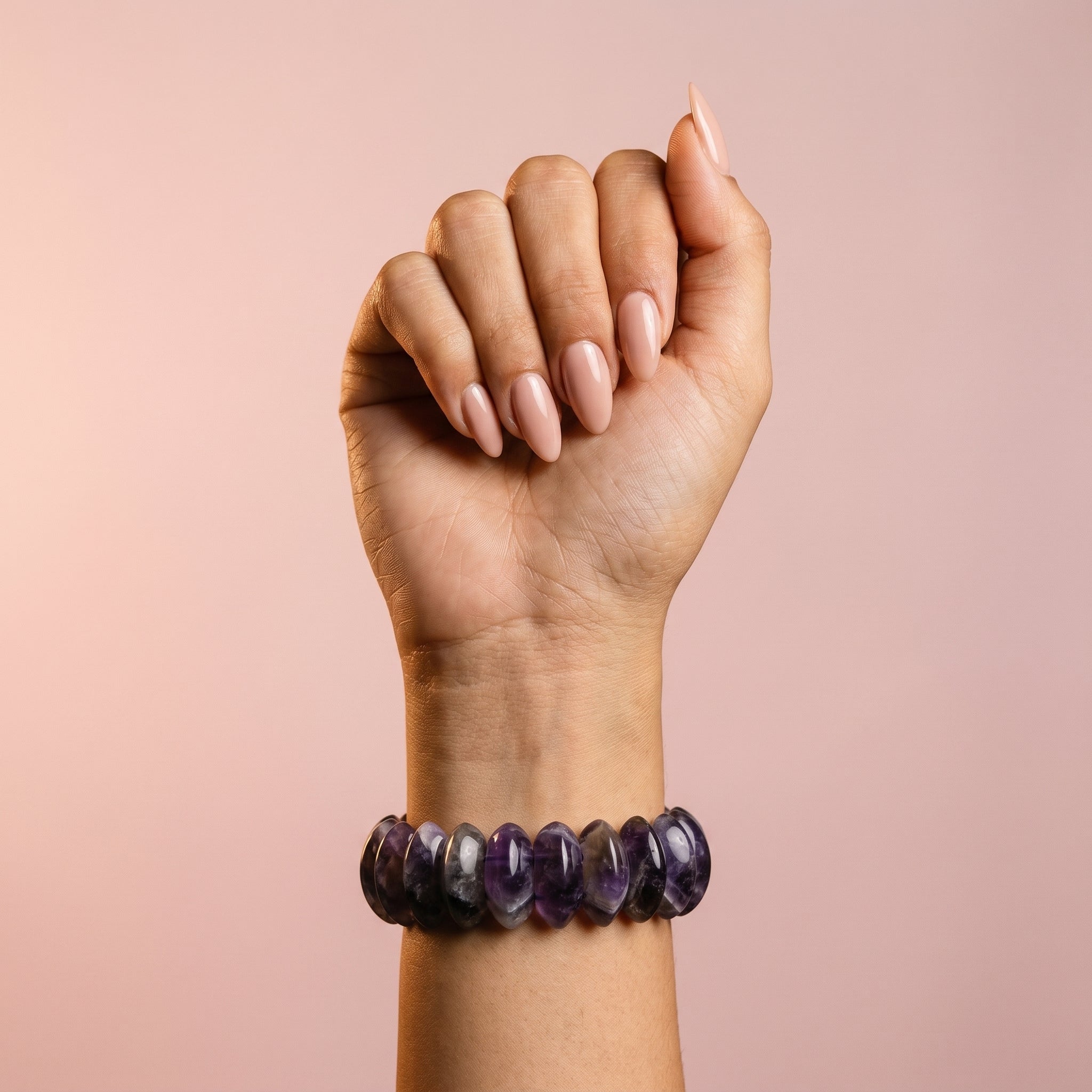 Chip Stone Stretch Amethyst