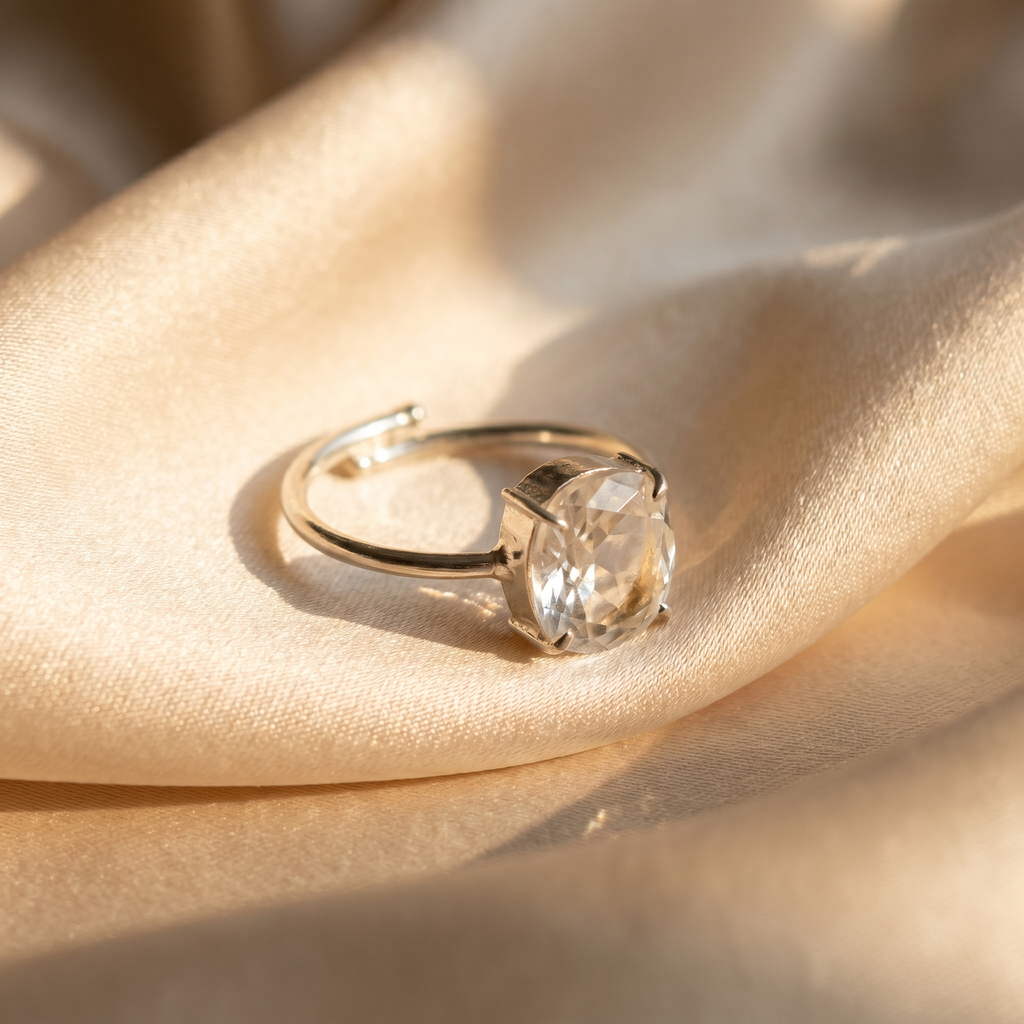 Clear Quartz Ring
