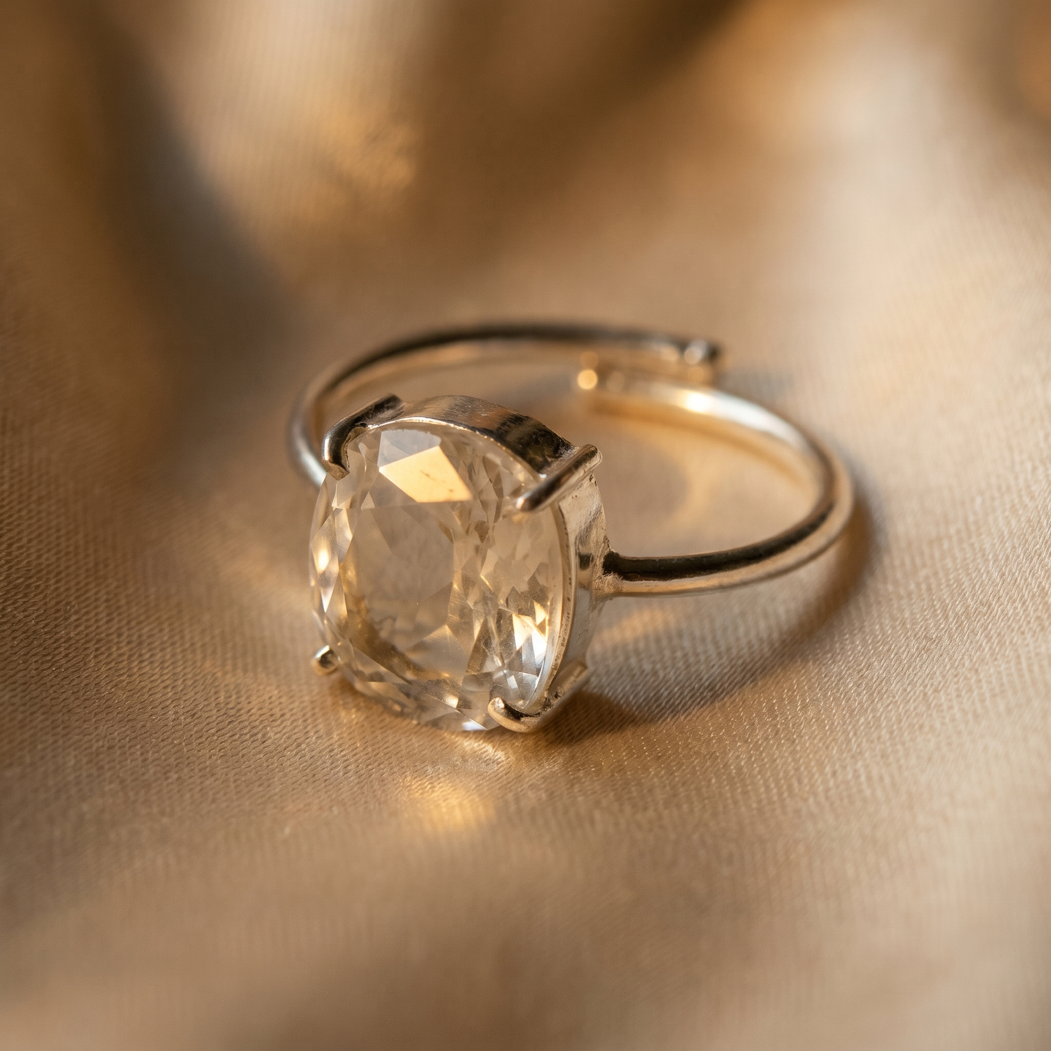 Clear Quartz Ring