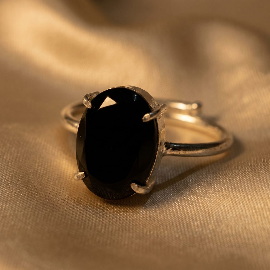 Black Tourmaline RIng