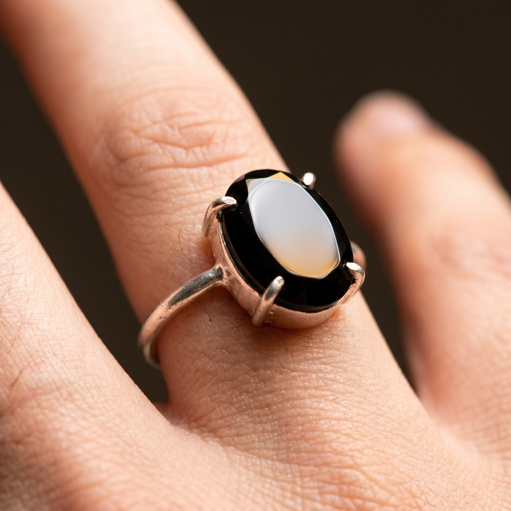 Black Tourmaline RIng