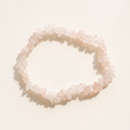 Rose Quartz Chip Stone Bracelet