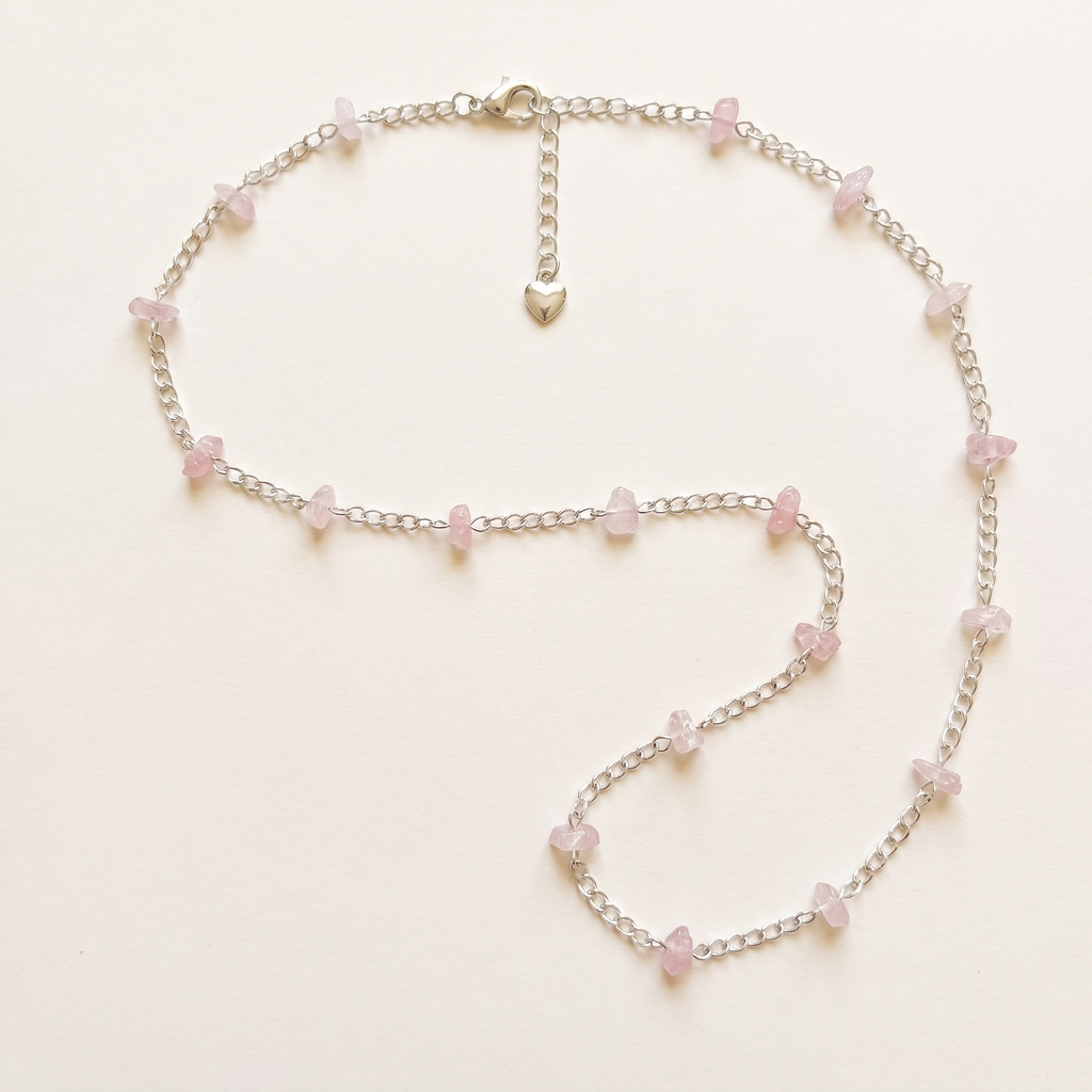 Rose Quartz Waist Chain