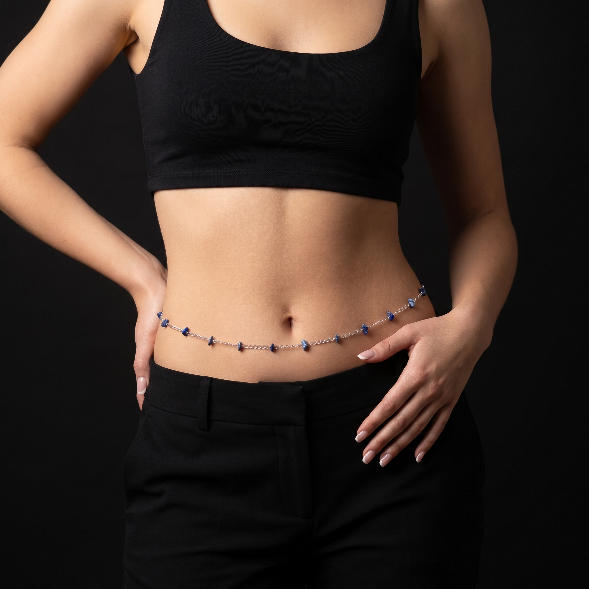 Lapis Lazuli Waist Chain